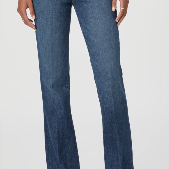 NWT Paige high rise sculpt flare laurel canyon jeans size 28; size 6 - Picture 2 of 5